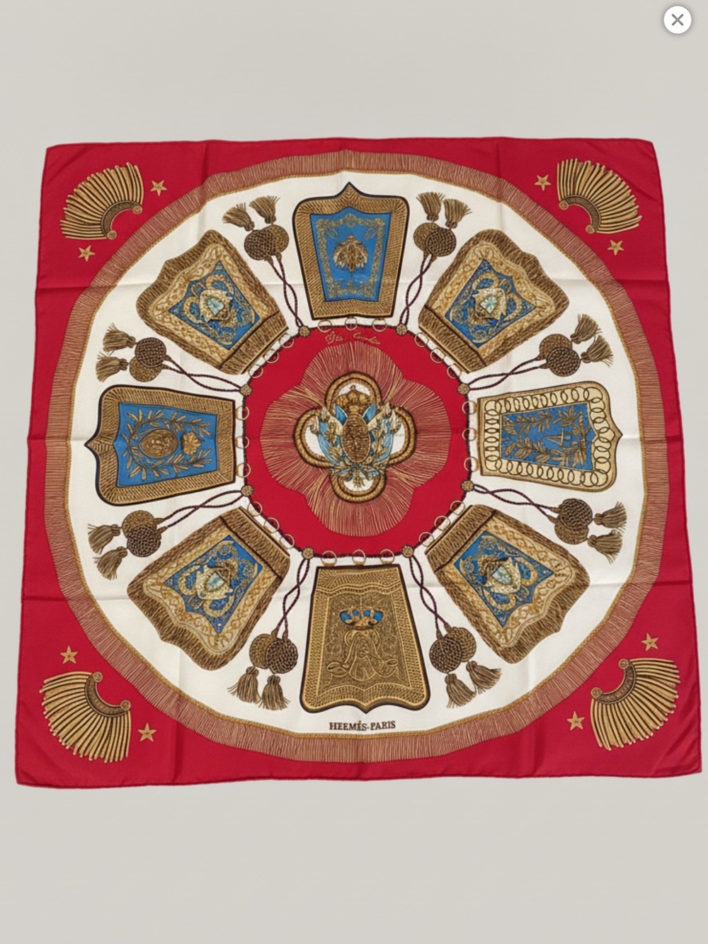 Hermes Poste et Cavalerie Silk Scarf